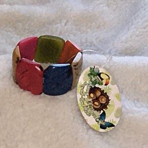 Costa Rican Wood Bracelet